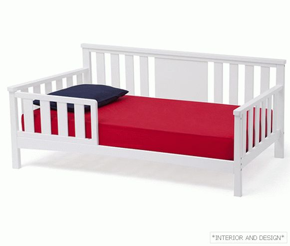 Krevet za trogodišnje dijete sa stranama - 2