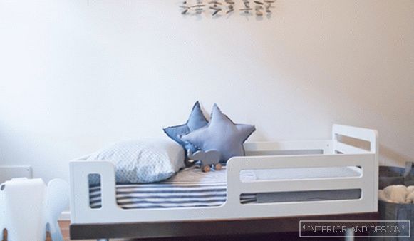 Krevet za trogodišnje dijete sa stranama - 5