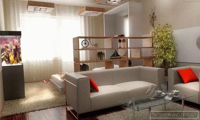 Studio apartman dizajn 15