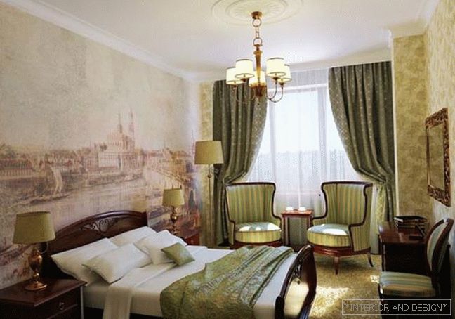 Klasična spavaća soba - фото