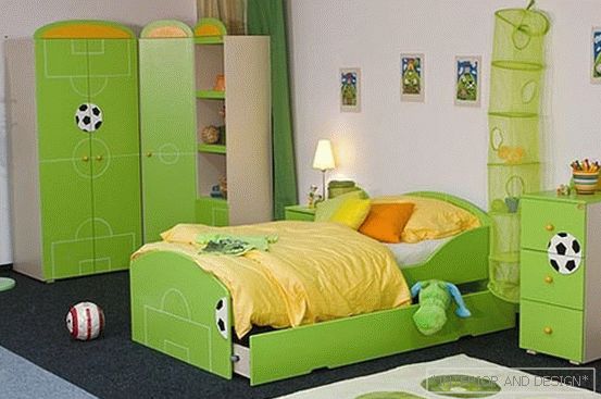 Suptilnosti stvaraju dječju sobu za spavanje - slika 3