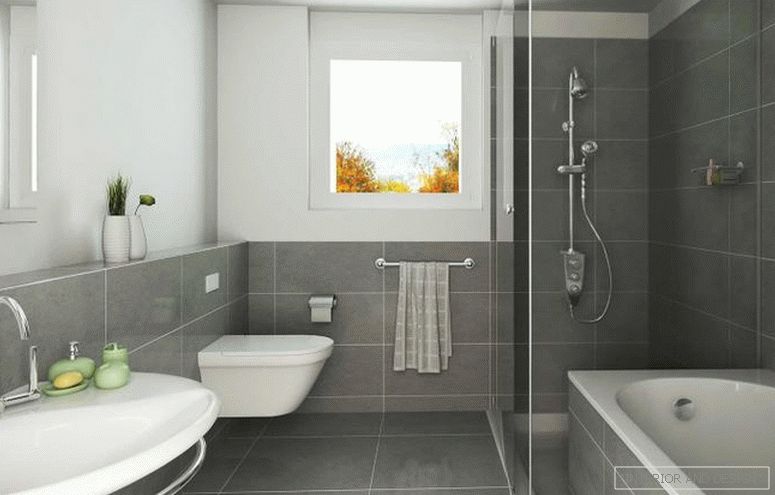 Oblikovanje kupaonice 6-7 m² M 2