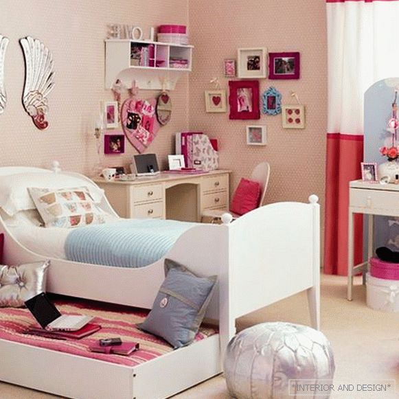 Fotografija prostorije za tinejdžersku djevojčicu