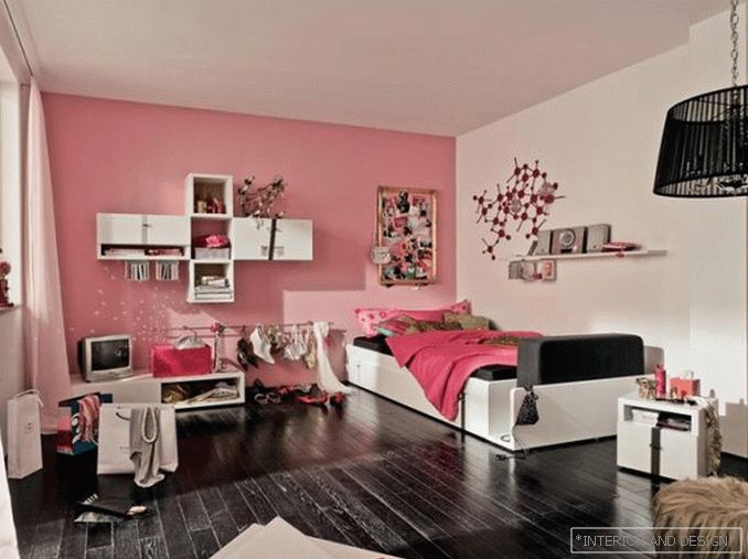 Fotografija prostorije za tinejdžersku djevojčicu
