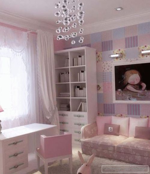 Pink dječja soba