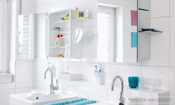 Ikea namještaj za kupaonicu (ormar s ogledalom) - 2