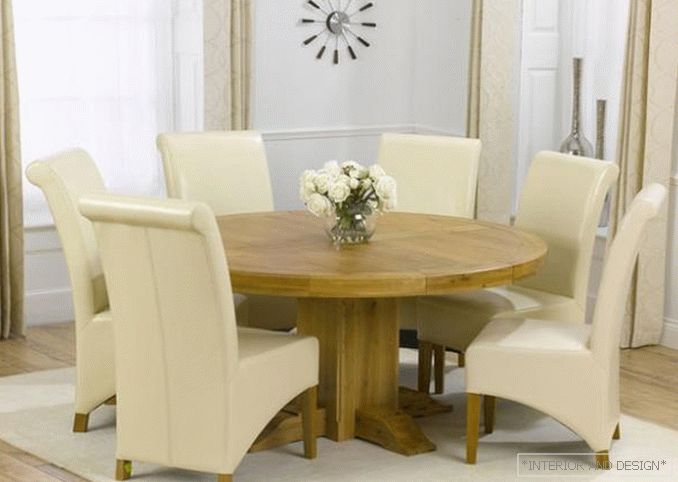 Okrugli stol za oblikovanje blagovaonice - 1