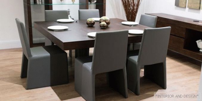 Trgovački stol s kvadratnim oblikom - 4