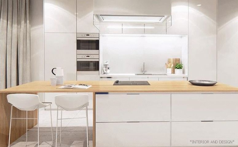 Zavjese za kuhinju u stilu minimalizma 5