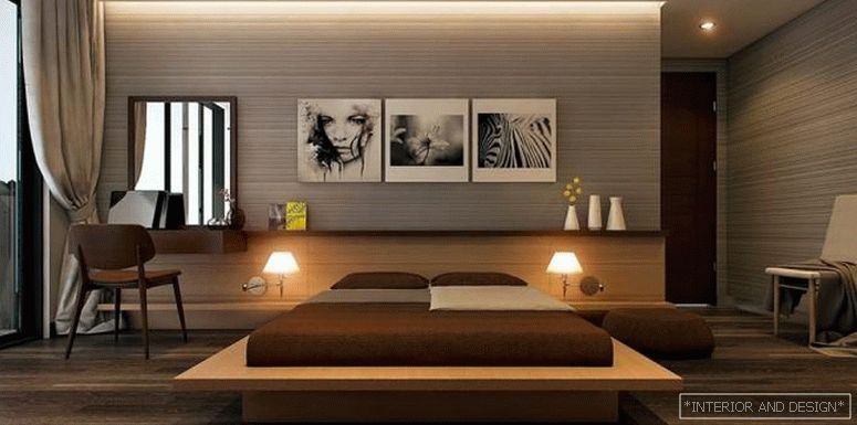 Zavjese za spavaću sobu u stilu minimalizma 7