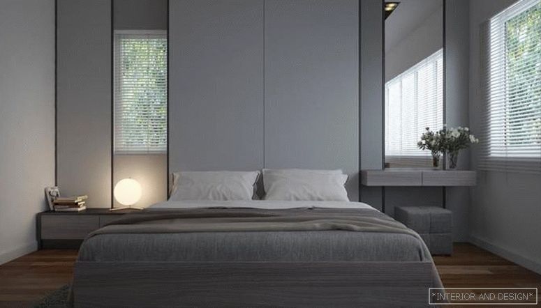 Zavjese za spavaću sobu u stilu minimalizma 9