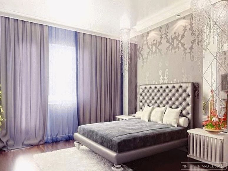 Zavjese za spavaću sobu u stilu Art Deco 5