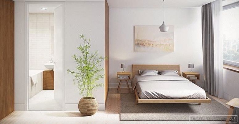 Zavjese za spavaću sobu u stilu minimalizma 4