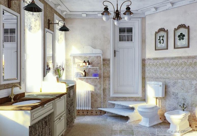 Kupaonica u stilu Provence 2