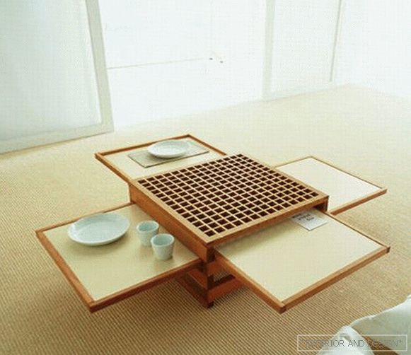 Japanski stil stola